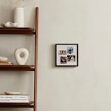 "Four Photo: Square Framed Photo" - Framed Photo in Cream by Mary Kay Garttmeier - In a Room
