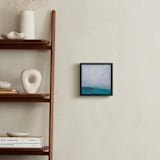 "Distant Island Pier" - Art Print in Soft Water by Julia Contacessi - In a Room