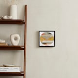 "Woven Pieces 1" - Art Print in SUNRISE by Kate Capone - In a Room