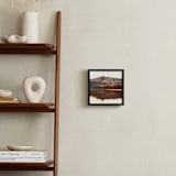 "Montana Respite" - Art Print in Hazy Gray by Stacy Kron - In a Room