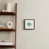"Abound" - Art Print in Light green by Christine Llewellyn - In a Room