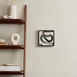 "Simple Inked Series Four" - Art Print in Black and White by Angela Simeone - In a Room