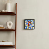 "Shoes on tile" - Art Print in Spanish Tile by Zoe Pappenheimer - In a Room