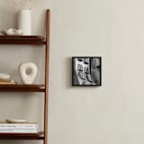 "Windows" - Art Print in Silver Exterior by Sadye Sagov - In a Room