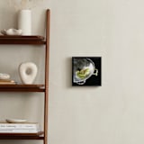 "Martini" - Art Print in Olive Green by Stick and Petal - In a Room