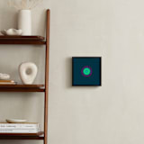 "Sun in the dust. Variations 23" - Art Print in Deep Sea Green Dot by Arash Fattahi Acosta - In a Room