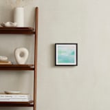 "Hideaway Beach" - Art Print in Cornflower by Artsy Canvas Girl Designs - In a Room