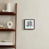 "February Violets" - Art Print in Violet by Liz Conley - In a Room