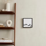 "The box" - Art Print in black by Lulaloo - In a Room