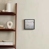 "Golden Winter" - Art Print in white and gold by Kat Roberts - In a Room