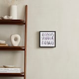 "Eucalyptus" - Art Print in radiant orchid by Kiana Lee - In a Room