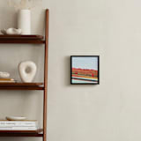"Drive Bye Guard Rail" - Art Print in Drive Bye Red by Jeff Preuss - In a Room
