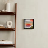 "Hopeless Wanderer" - Art Print in Orange by Amy Moen - In a Room