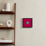 "Sun in the dust. Variations 22" - Art Print in Strawberry Red Green Dot by Arash Fattahi Acosta - In a Room