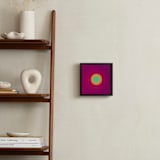 "Sun in the dust. Variations 12" - Art Print in Intense Red by Arash Fattahi Acosta - In a Room