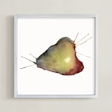 "Metamorphosis 3" - Art Print in Emerald Green by Amy Moen - Framed