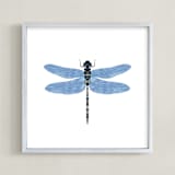 "I am the dragonfly" - Art Print in she's not blue by Rebecca Marchese - Framed
