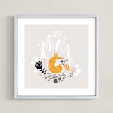 "Desert Fox" - Art Print in Desert by Kayla King - Framed