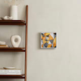 "Gold and Diamonds" - Art Print in Solid Gold by Jennifer Matlock - In a Room