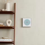 "Planet no.6 Mood" - Art Print in Duck Egg Blue by Jan Shepherd - In a Room