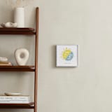 "Play All Day, Sleep All Night" - Personalized Art Print in Light Slate by Lisa Nelson - In a Room