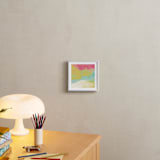 "Savage" - Art Print in Goldenrod by Artsy Canvas Girl Designs - In a Room