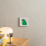 "Hey, You Looking At Me? I" - Art Print in Vibrant Tones by IGGI - In a Room