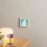 "Hey, You Looking At Me? II" - Art Print in Vibrant Tones by IGGI - In a Room