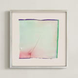 "Four Square III" - Art Print in Vibrant by Kamala Nahas - Framed