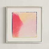 "Four Square IV" - Art Print in Vibrant by Kamala Nahas - Framed