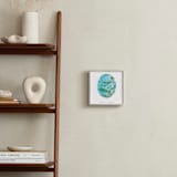 "December - Turquoise" - Art Print in Turquoise by Naomi Ernest - In a Room