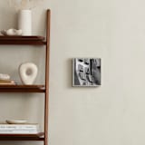 "Windows" - Art Print in Silver Exterior by Sadye Sagov - In a Room