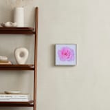 "Preppy Pink Rose" - Art Print in Preppy Pink by IGGI - In a Room