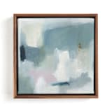"Pacific I" - Art Print in Ocean by Nicoletta Savod - Framed Canvas