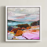 "Up and Away II" - Art Print in Multi by Jess Franks - Framed Canvas