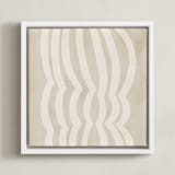 "Ancient" - Art Print in Shell by Pati Cascino - Framed Canvas