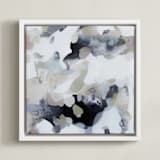 "Old-New" - Art Print in Soft Pastels by Ashleigh Ninos - Framed Canvas