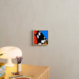 "Magnificent Monarch" - Art Print in Butterfly Orange by Janie Allen - In a Room