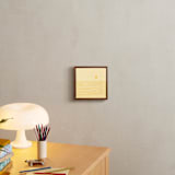 "Golden Reflections" - Art Print in Buttercream by Pippa Shaw - In a Room