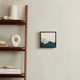 "A Way Through Here 1" - Art Print in Turquoise by Jamie J. Kim - In a Room