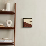"Eroded Horizon" - Art Print in Oxide Echo by Tania Medeiros - In a Room