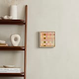 "Checkers 1" - Art Print in Wheat by Lindsay Megahed - In a Room