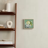 "From The Top 4" - Art Print in Sage Green by Amber Piacentine - In a Room