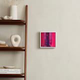"Even in the dark you are luminous" - Art Print in neon magenta by Erin McCluskey Wheeler - In a Room