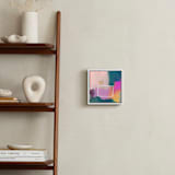 "Somewhat Contained" - Art Print in Blush by Lindsay Megahed - In a Room