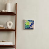 "Above the Farm 1" - Art Print in Patchwork  by Stephanie Goos Johnson - In a Room