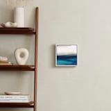 "Liquid Peace" - Art Print in Blue by Melissa Marquardt - In a Room