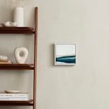 "Seascape at Dusk" - Art Print in gray blue by Caryn Owen - In a Room