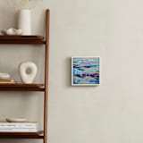 "Tilt Shift" - Art Print in Fuschia by Kelly Johnston - In a Room