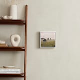 "Among the Trees" - Art Print in Olive by Kara Schlabaugh - In a Room